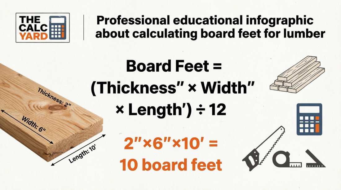 how to calculate board feet