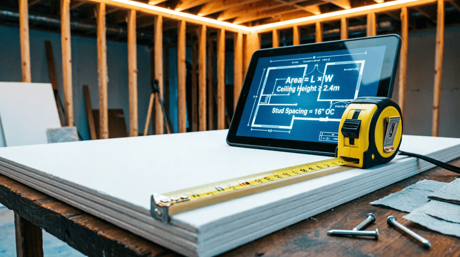 How to calculate how many sheets of drywall I need: 1 Easy Guide